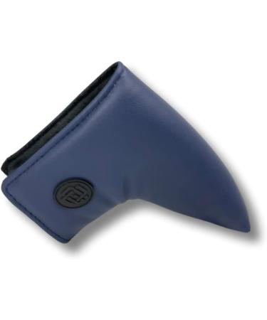 Detroit Golf Co. Premium Leather Blade Putter Cover - Blue | Magnetic Closure | Fits All Major Brands - Buy Online on GoSupps.com