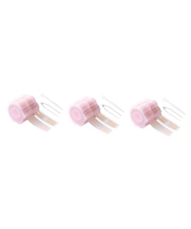 FOMIYES 3 Sets Double Eyelid Sticker Eyelid Tape for Lids Design Eyelid Strips Eyelid Lifter Strips Double Eyelid Makeup Kit Eye Lids Strips Cosmetic Pink Double Eyelid Fiber Eye Patch