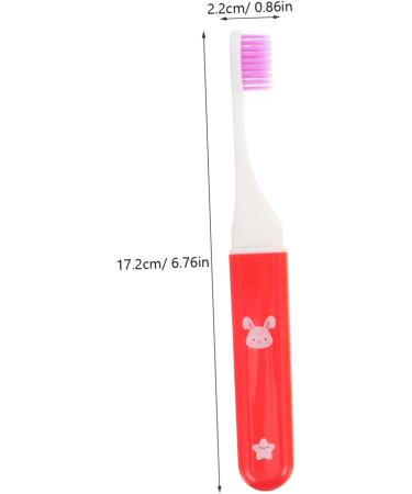 Mobestech 5-St Foldable Toothbrush | Extra Soft Mini Travel Toothbrush for Camping & On-the-Go Oral Care - Buy Online on GoSupps.com