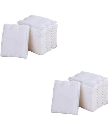 Minkissy Cotton Pads - Makeup Remover Squares for Baby & Cosmetic Use | 222 Soft Vlies Cushions - Buy Online on GoSupps.com