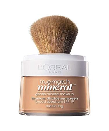 L'Oreal True Match Mineral Foundation Buff Beige 466 0.35 oz (Pack of 2) Beige 0.35 Ounce - Buy Online on GoSupps.com