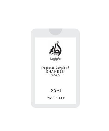 Lattafa Pride Shaheen Gold EDP Spray 20ML (0.67 OZ) Travel Size Unisex Perfumes for Men & Women. - Buy Online on GoSupps.com