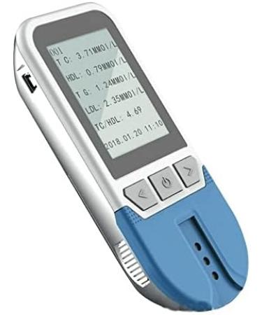 Healthcaretuye 5 in 1 Lipid Test Meter Kit Cholesterol Meter Analyzer HDL LDL Triglycerides Test Meter Monitor + 25x Test Chips+ 25x Lancets - Buy Online on GoSupps.com
