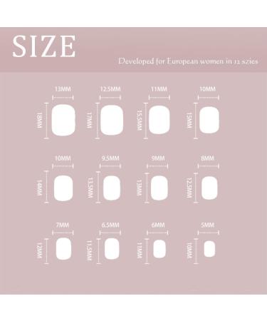 Sethexy 24pcs Velvet Red Square Press-On Nails | Glossy Pure Color Acrylic False Nails for Women & Girls - Buy Online on GoSupps.com