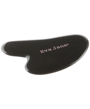 EVA JANE Roller & Gua Sha Stone Set - Anti-Aging Black Obsidian Facial Care Tool for Relaxation & Skin Benefits - Buy Online on GoSupps.com