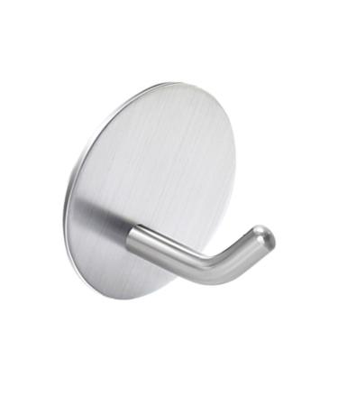 Alipis 5pcs Hook Wall Hanging Keyboard Slider Brackets Hangers for Bathroom Coat Hanger Stainless Steel