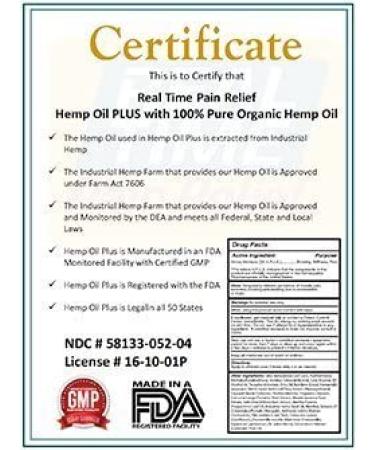 Real Time Pain Relief Hemp Oil Plus - 4 oz Tube - Buy Online on GoSupps.com
