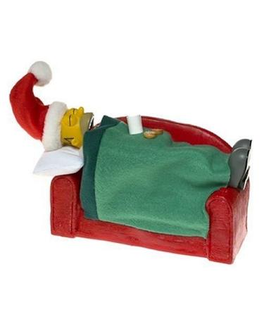 Gemmy Snoring Homer as Santa