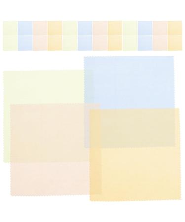 Healvian 50Pcs Eyeglass Cleaning Wipe Electronic Screen Cloth Reusable Wiping Cloths