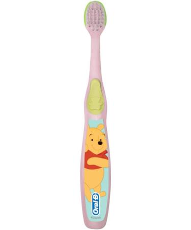Oral-B Baby Manual Toothbrush Pooh Characters 0-3 Years Extra Soft - Pack of 3 - Buy Online on GoSupps.com