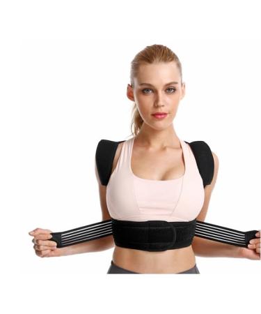 Back Posture Corrector for Men & Women | Adjustable Breathable Upper Back Brace | Improve Posture - XX-Large - Buy Online on GoSupps.com
