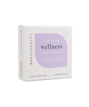 Aromatherapy Wellness Patches - Pure Essential Oil Aroma Patch - Niaouli and Ginger Essential Oils for Immune System - 8-Pack