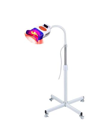 Lolicute Dental Teeth LED Whitening Lamp Bleaching Mobile Teeth Bleaching LED Accelerator Lamp Blue/Red Light 2 Colors 36W