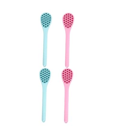 Minkissy massage hammer massage device hand massage device body massage device back scratch body massage tool long handle neck massage device glass bowl massage tab shoulder and neck 4
