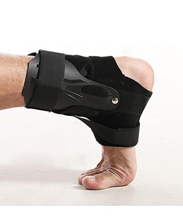 Adjustable Ankle Brace with Splint for Men & Women - Breathable Compression Support for Sprains Tendonitis & Injury Recovery | International Shipping Available - Buy Online on GoSupps.com