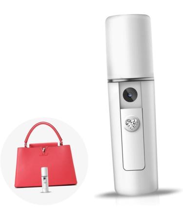 Baluue Mini Humidifier Electric Face Mister Mist Facial Sprayer Handy Sprayer Facial Mister Atomizer White - Buy Online on GoSupps.com