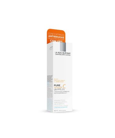 La Roche-Posay Pure Vitamin C UV SPF 25 Anti-Wrinkle Care 40ml - Shop Internationally for Youthful Skin - Buy Online on GoSupps.com