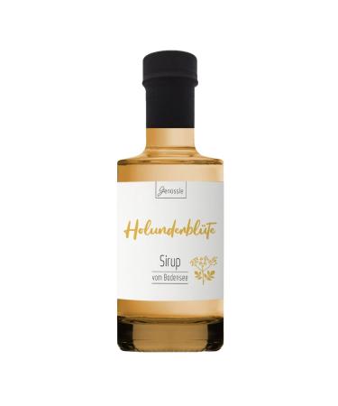 Organic Elderflower Syrup 200ml – Elderflower Flavor, Bottom Lake Syrup
