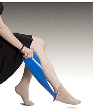 Rehabilitation Advantage Sock-EEZ Compression Sock Remover - Blue, 1 Count - Buy Online on GoSupps.com