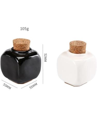 Porcelain Dappen Dish with Soft Wooden Cap Nail Art Acrylic Liquid Powder Dappen Dish Nail Art Tools Porcelain Cup Porcelain Dappen Cup Cube Container Bottle Holder Nail Art Accessories White - Buy Online on GoSupps.com