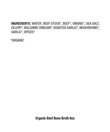 Organic Beef Bone Broth - Pacific Foods 8 oz 12-Pack | 8 Fl Oz (Pack of 12) - Buy Online on GoSupps.com