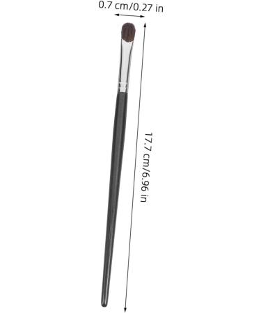 OHPHCALL 4pcs Animal Hair Makeup Brush Women Makeup Brush Women Eye Shadow Brush Black 17.70X0.70X0.70CMx4pcs Blackx4pcs - Buy Online on GoSupps.com