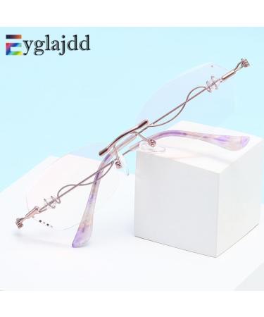 Eyglajdd Metal Reading Glasses for Women - 1 Pack Purple 1.5x Reading Aid - Stylish Durable & Comfortable - Buy Online on GoSupps.com