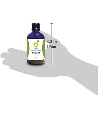 Organic Herbal Remedies Red Clover Tincture 100 ml - Buy Online on GoSupps.com