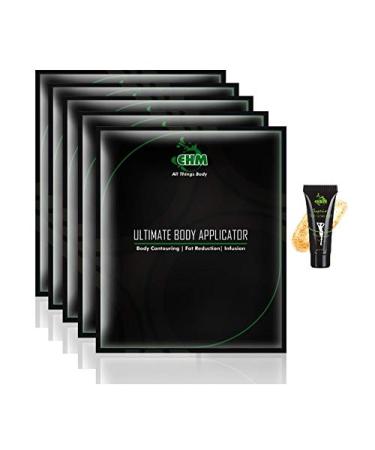 EHM 5 Ultimate Body Applicators and 1 Body Defining Gel  Body Wraps Works in Just 45 Minutes for Slimming  Detoxing and Firming