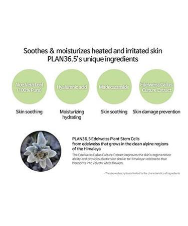 Plan 36.5 Aloe Vera Soothing Gel 300g/10.6 oz - Skin-Cooling Hydration for All Skin Types - Buy Online on GoSupps.com