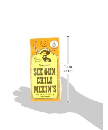 Six Gun Chili Mixin's - 4-Ounce Pack of 1 - Buy Online on GoSupps.com