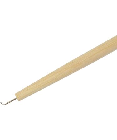 6 Pieces Ventilating Needles Pin Kit with Wood Handle for Lace Wig Making Repairing Weaving Hair Extension Tools Set - Buy Online on GoSupps.com