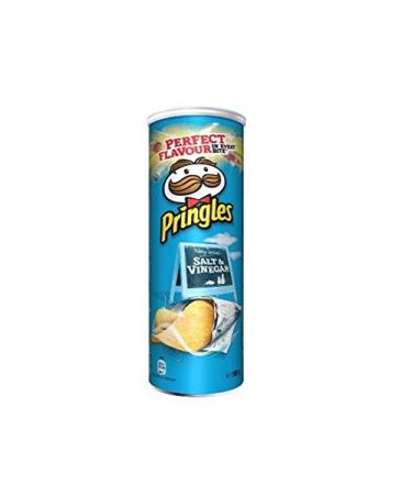6x Pringles Salt & Vinegar Patatine Salt & Vinegar 160g Potato chips