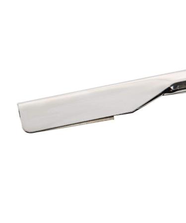 Professional Carbon Steel Hairdresser Razor - Classic Straight Edge Shaving Blade for Salon Use - Black Hair Cutting Tool - Buy Online on GoSupps.com