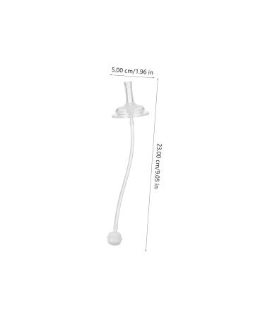 Toyvian 12-Pack Water Sucking Straws for Babies - Baby Bottle Accessories & Learning Cup Parts - Buy Online on GoSupps.com