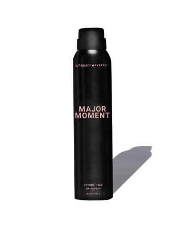 Beachwaver Co. Major Moment Strong Hold Hairspray - Flexible Hold Formula with Flexible Brushable Finish - Humidity Resistant Frizz Control Spray - Vegan (8.3 Fl Oz)