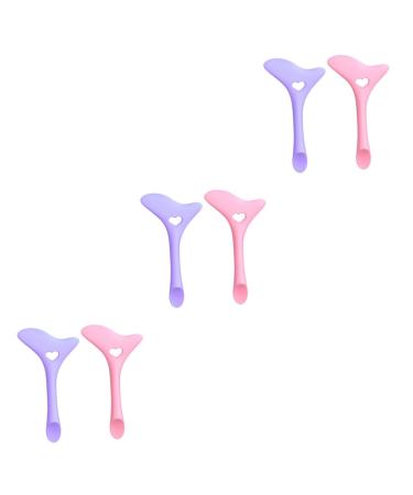 FOMIYES 6 Pcs Eyeliner Makeup Eyeshadow Lipstick Wearing Aid Girls Makeup Tools Miss Mask Protection mediumx3pcs Assorted Colorx3pcs