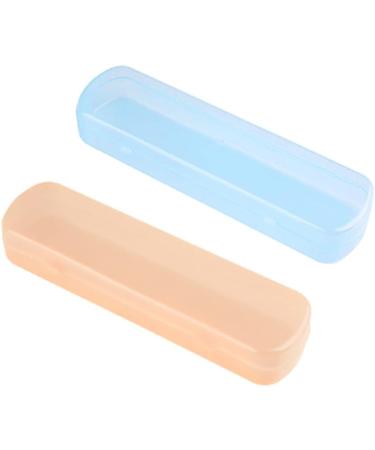 Portable Toothbrush with Case - 2PCS Breathable Storage Box for Travel - Ideal for Adults & Kids - Christmas Gift - Buy Online on GoSupps.com