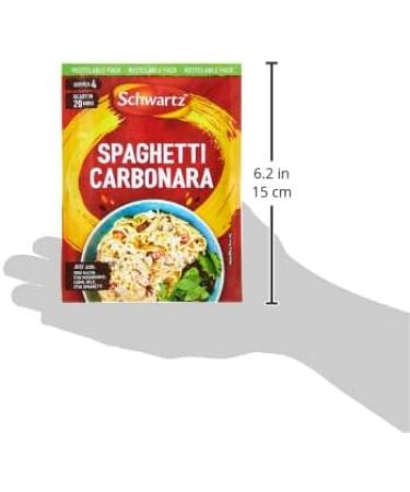 McCormick Schwartz Spaghetti Carbonara Recipe Mix 32g Pack of 12 No artificial colors or flavors No added preservatives or MSG Suitable for vegetarians - Buy Online on GoSupps.com