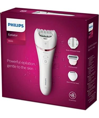 PHILIPS Epilator Series 8000: Wet & Dry Hair Removal for Legs & Body - BRE735/01 - Buy Online on GoSupps.com
