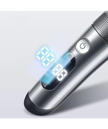 Buy Rechargeable Full Body Washing Hair Clipper - Electric Self-Scraping Hair Clipper 185mm Gray for Premium Grooming - Buy Online on GoSupps.com
