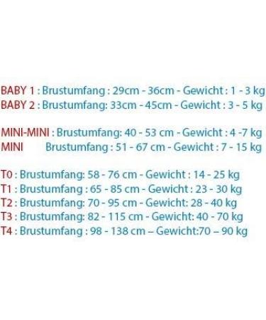 Canicaprice Dog Crockery Julius K9 Power IDC - Dunkelrosa with Personalizing Labels | T3 (Breast Size: 82-115 cm) - Buy Online on GoSupps.com