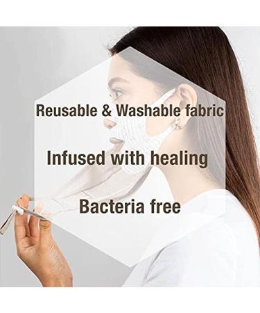 FRANZ Cooling Mask Liner Set of 3 - Prevent Maskne, Stay Cool, Clean & Dry | Reusable Face Protection Against Irritation - Buy Online on GoSupps.com