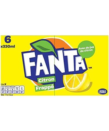 FANTA - Lemon Shake Pack of 6X33Cl - (Unit) - Buy Online on GoSupps.com