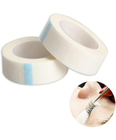 5Rolls White Eyelash Tape Adhesive Fabric Eyelash Tapes for Sensitive Skin Eyelashes Extension Supply Eyelash Tape - Buy Online on GoSupps.com