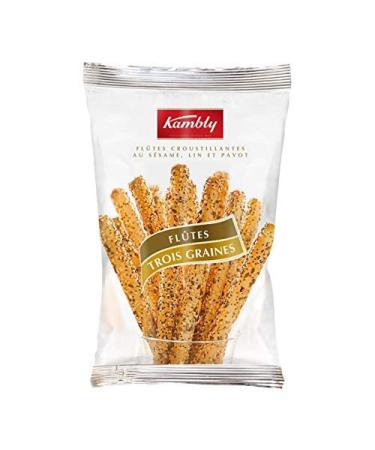 KAMBLY - Sesame Flutes 125G - Pack of 3 - best offer