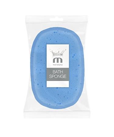 Meridiana Oblong Bath Sponge color may vary 1 Count (Pack of 1)