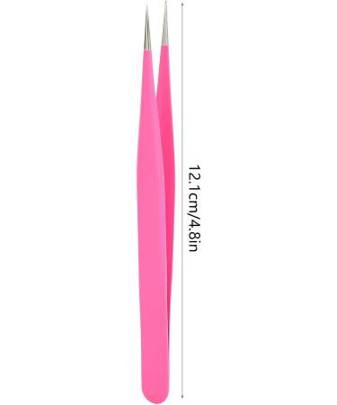 High-Efficiency Stainless Steel Eyelash Extension Tweezers | Fashionable Tools for Easy False Eyelash Application - Buy Online on GoSupps.com