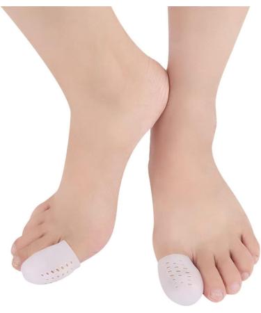 Healifty 16 Pcs Toe Tubes Corn Protectors - Silicone Gel Sleeves for Toe Corns - Breathable Toe Caps for Pain Relief - Buy Online on GoSupps.com