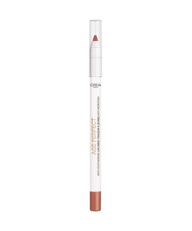 L'Oreal Paris Age Perfect Anti-Feathering Lip Liner in Bright Mocha - 1 Count - Buy Online on GoSupps.com
